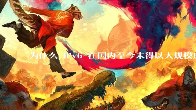 为什么 IPv6 在国内至今未得以大规模应用?